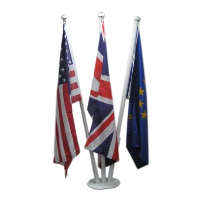  Indoor - Flagpole - With - Triple - Base