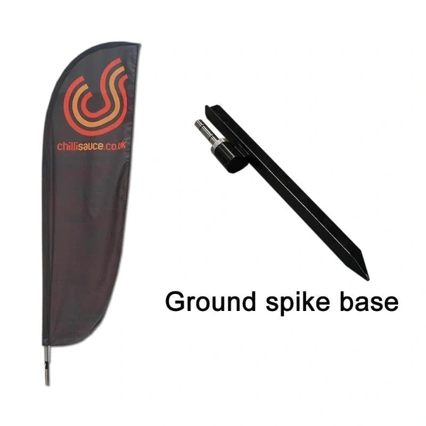  Small - Feather - Flag - With - Spike - Base