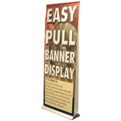 Deluxe Double sided Roller Banner with full colour printed banner